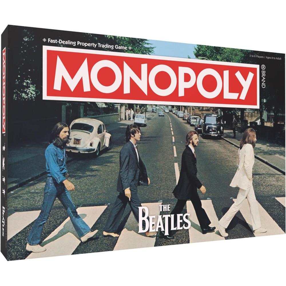 imageMonopoly The Beatles Play as Rocky Raccoon Maxwells Silver Hammer I Am The Walrus ampamp More Officially Licensed Collectible Game Based on The Beatles Rock Band for 26 Players