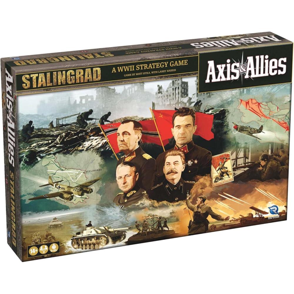 imageRenegade Games Axis ampamp Allies Stalingrad WWII Strategy Board Game Command German Or Soviet Forces Miniatures War Game Ages 14 2 Players 4hrs
