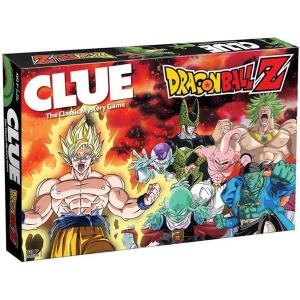 CLUE Dragon Ball Z | Collectible Clue Board Game Featuring Anime Show | Officially-Licensed Game with Familiar Locations and Iconic Characters from Dragon Ball Show