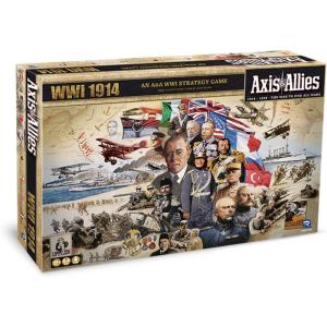 Renegade Game Studios: Axis & Allies: WWI 1914 – A Strategic War Board Game for 2-8 Players, Ages 14 and up, Intense Strategy Gameplay, 4 to 6 Hour Play Time