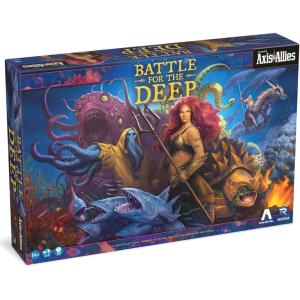 Renegade Games: Battle for The Deep – Powered by Axis & Allies, Board Game, Underwater Setting, Aquatic Factions, 2v2, Ages 14+, 2-4 Players, 90 Min