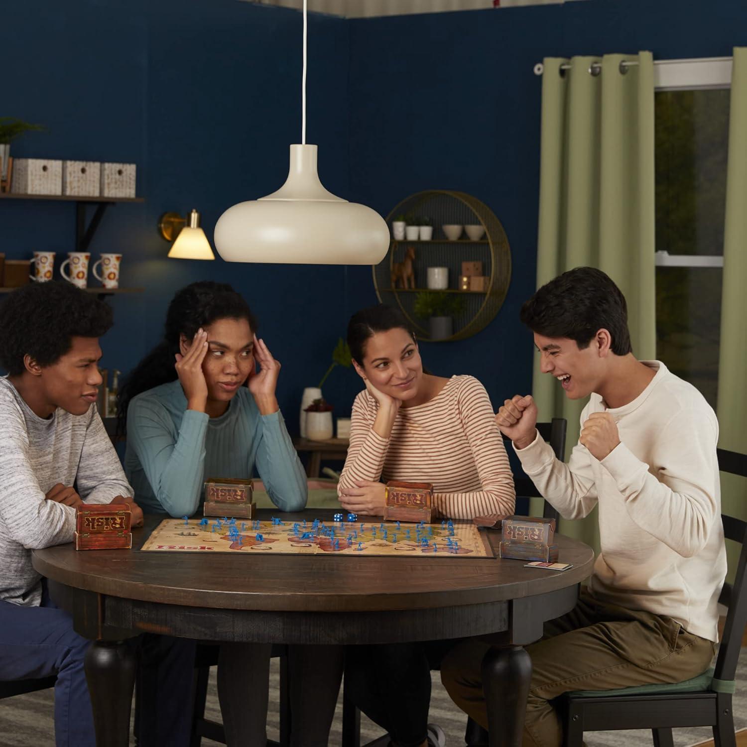 imageRisk Board Game Strategy Games for 25 Players Strategy Board Games for Teens Adults and Family War Games Ages 10 and UpOriginal version