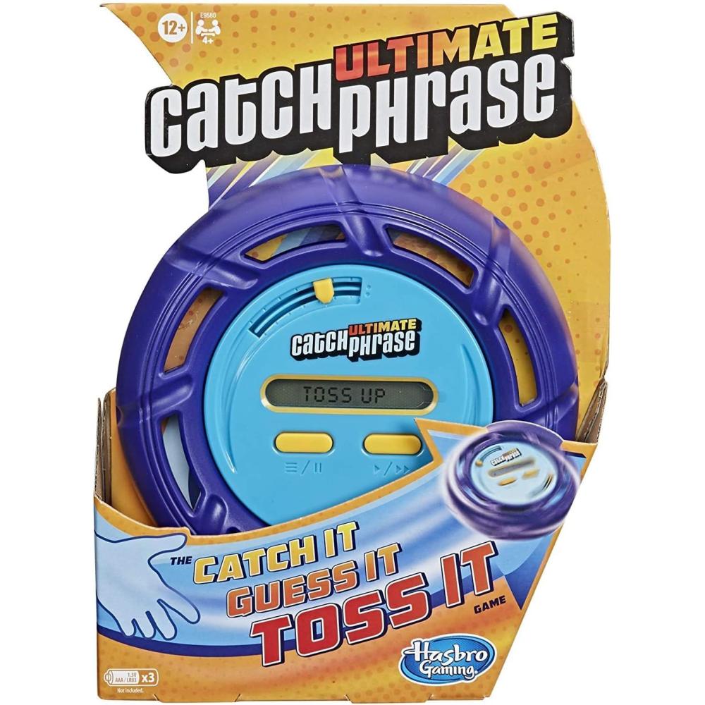 imageHasbro Gaming Ultimate Catch Phrase Electronic Party Game for Ages 12 and Up Blue