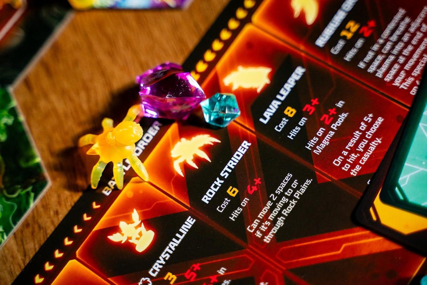 imageRenegade Game Studios Nexus Ops Strategy Board Game Carry Out Secret Missions ampamp Control The Mines to Collect Rubium Ages 14 24 Players 90 Min