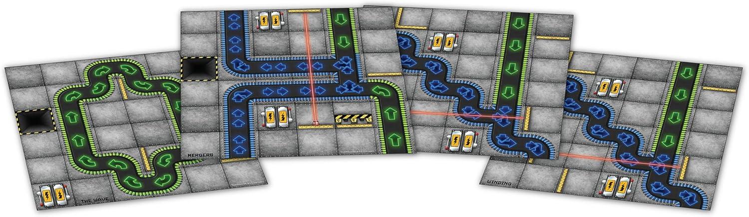 imageRenegade Game Studios Robo Rally Master Builder Expansion Strategy Programmed Movement Board Game New Grids Ages 12 26 Players 4590 MinMaster Builder