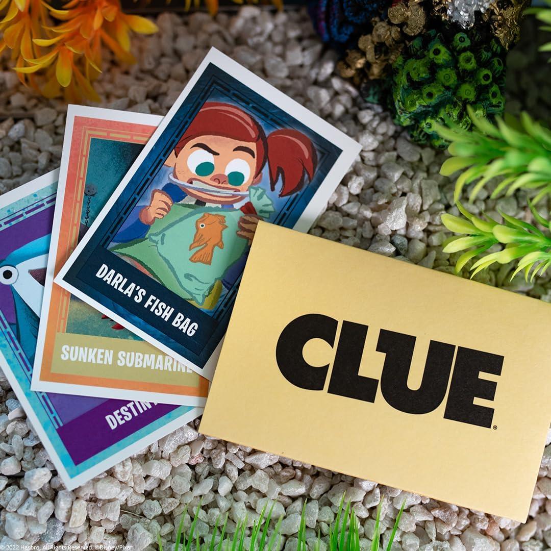 imageCLUE Finding Nemo Collectible Clue Game Based on Disney and Pixars Animated Films Great for Family Game Night OfficiallyLicensed Game with Familiar Locations and Iconic Characters