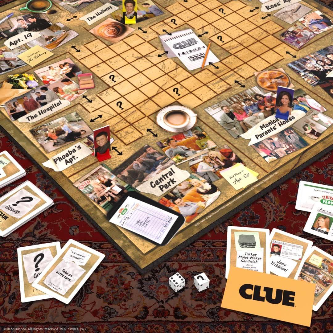 imageCLUE Friends Solve The Mystery in This Collectible Clue Game Featuring Characters ampamp Locations from Friends TV Sitcom Series OfficiallyLicensed Friends TV Show Game ampamp Merchandise