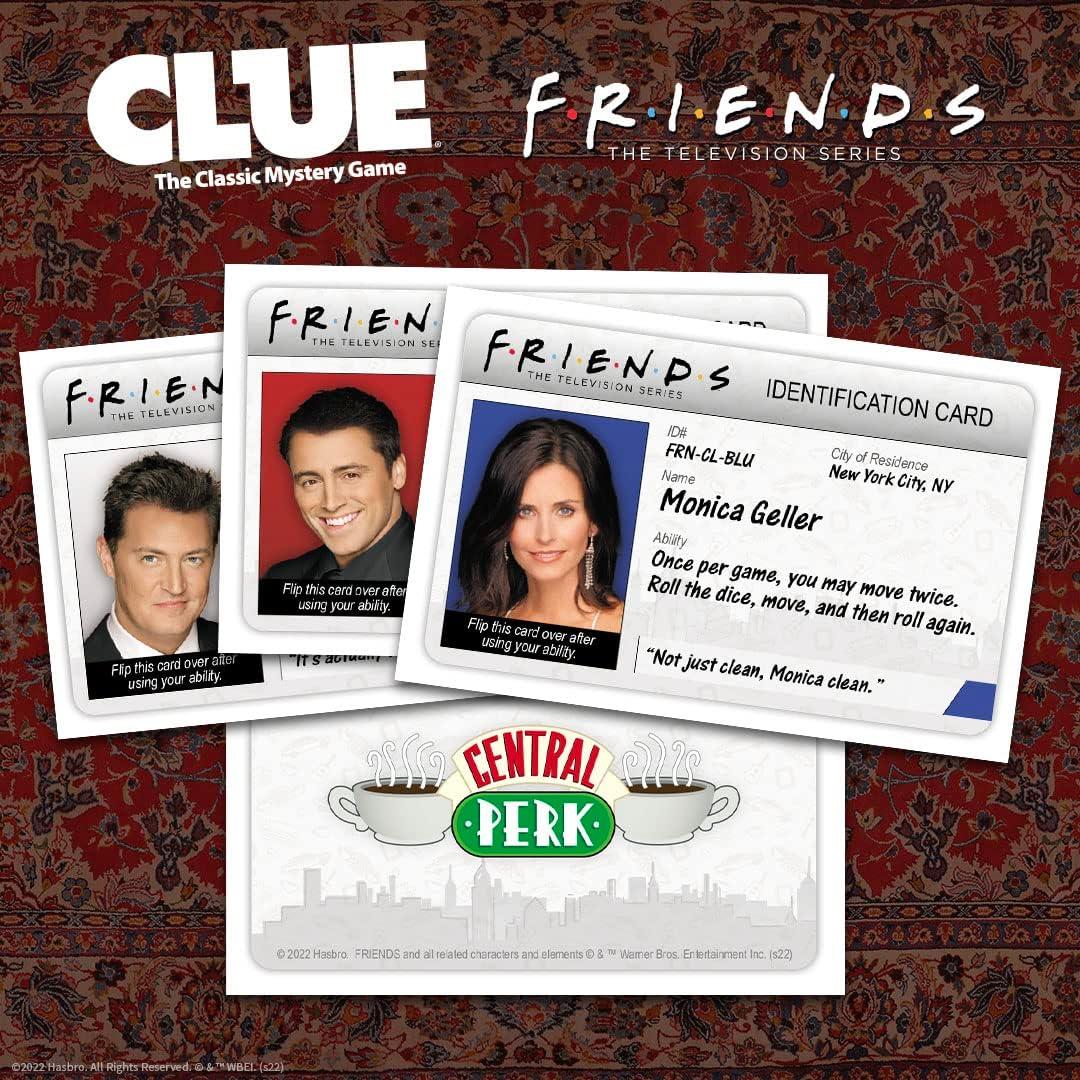 imageCLUE Friends Solve The Mystery in This Collectible Clue Game Featuring Characters ampamp Locations from Friends TV Sitcom Series OfficiallyLicensed Friends TV Show Game ampamp Merchandise