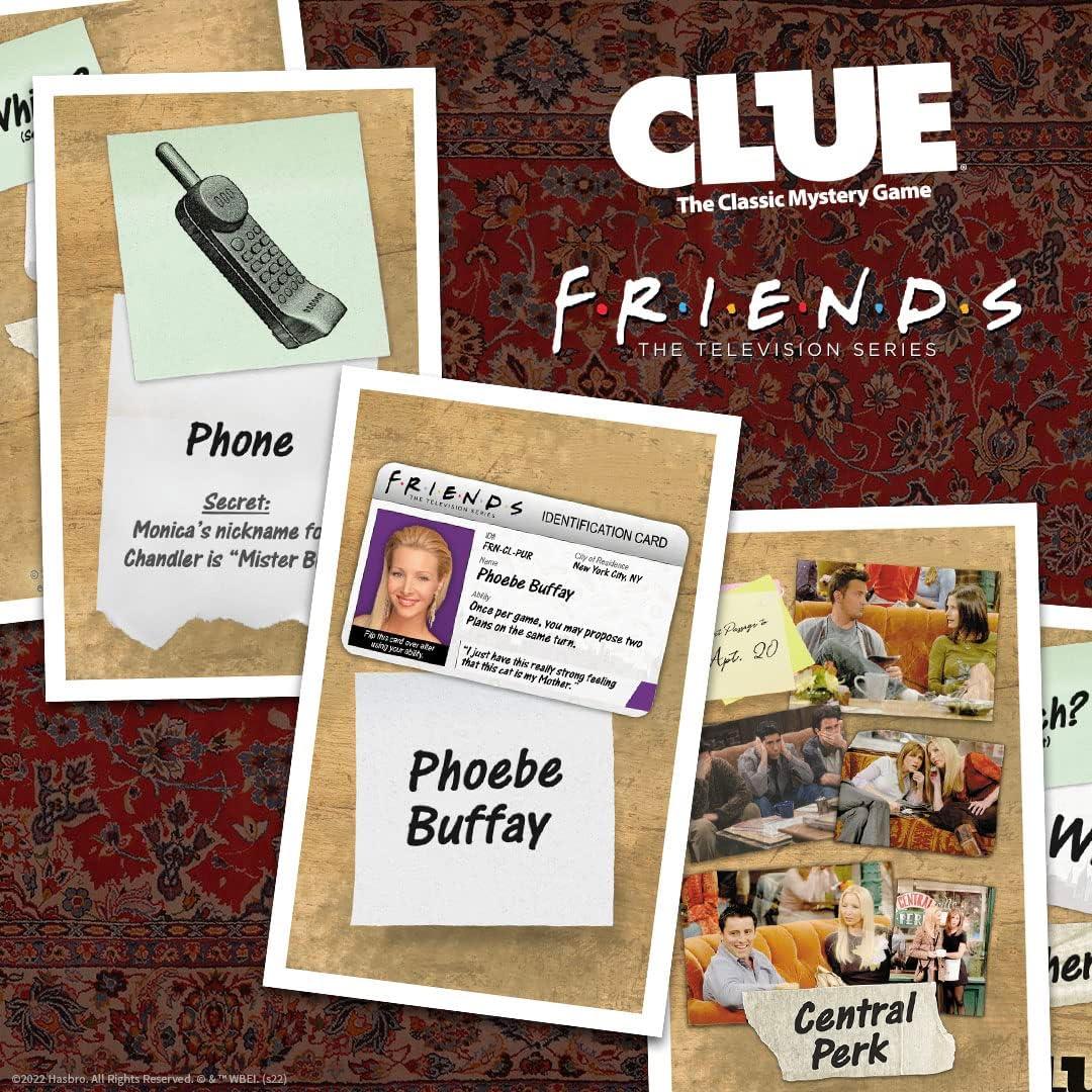 imageCLUE Friends Solve The Mystery in This Collectible Clue Game Featuring Characters ampamp Locations from Friends TV Sitcom Series OfficiallyLicensed Friends TV Show Game ampamp Merchandise