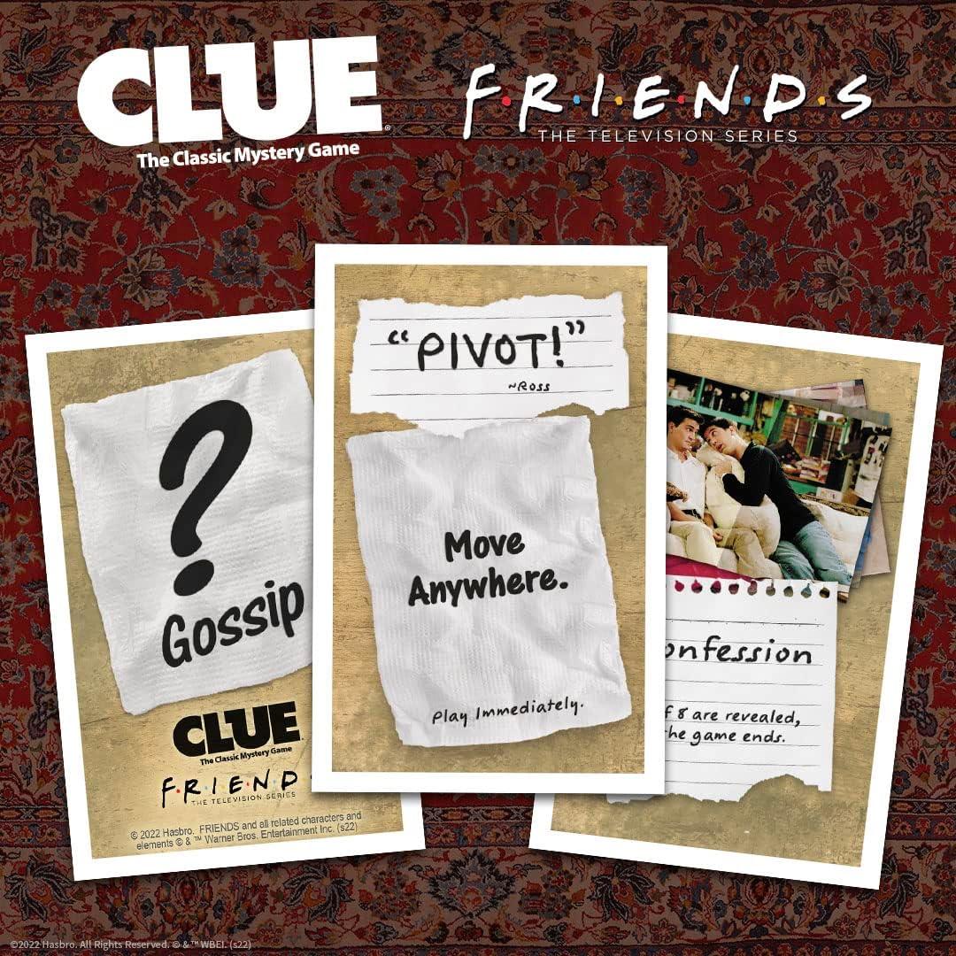 imageCLUE Friends Solve The Mystery in This Collectible Clue Game Featuring Characters ampamp Locations from Friends TV Sitcom Series OfficiallyLicensed Friends TV Show Game ampamp Merchandise