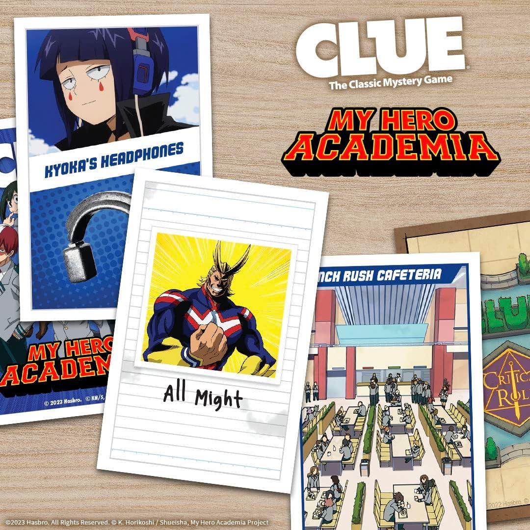 imageCLUE My Hero Academia Featuring Characters ampamp Locations from My Hero Academia OfficiallyLicensed My Hero Academia Anime TV Show Game ampamp Merchandise