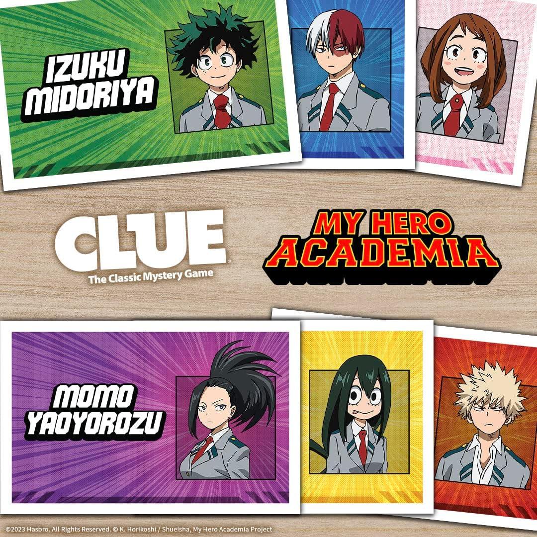 imageCLUE My Hero Academia Featuring Characters ampamp Locations from My Hero Academia OfficiallyLicensed My Hero Academia Anime TV Show Game ampamp Merchandise