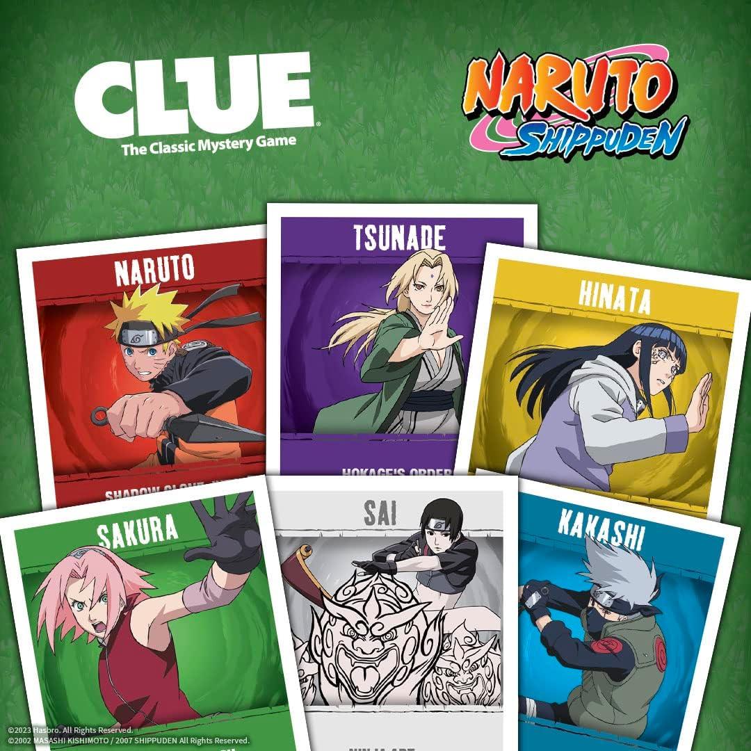 imageCLUE Naruto Solve The Mystery in This Collectible Clue Game Featuring Characters ampamp Locations from The Anime TV Show Naruto OfficiallyLicensed Naruto TV Show Game ampamp Merchandise