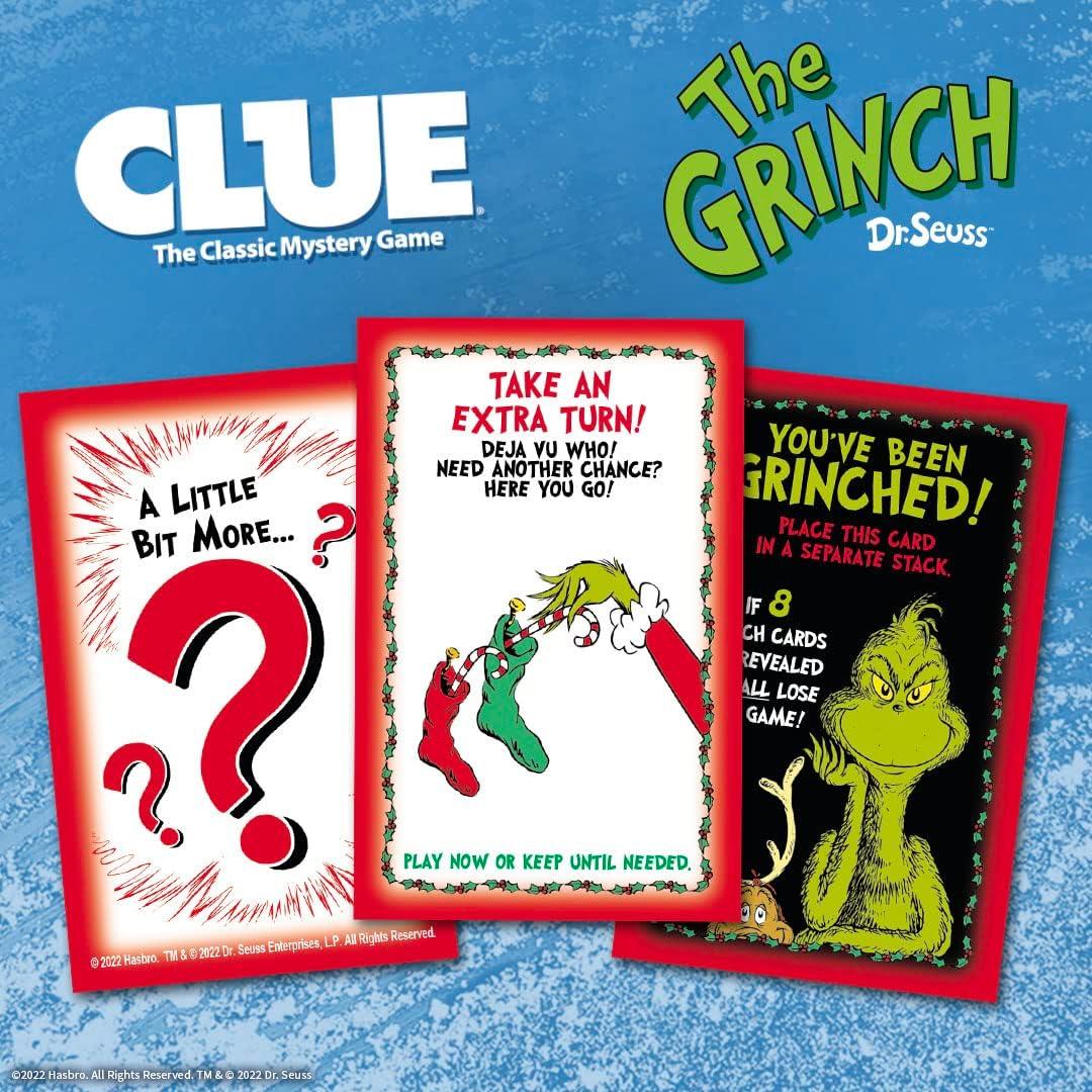 imageCLUE The Grinch Classic Mystery Board Game Solve The Holiday Theft in Whoville with CindyLou ampamp More Discover Who Where and What was Taken Officially Licensed Dr Seuss Merchandise