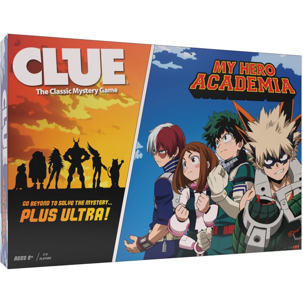 imageCLUE My Hero Academia Featuring Characters ampamp Locations from My Hero Academia OfficiallyLicensed My Hero Academia Anime TV Show Game ampamp Merchandise