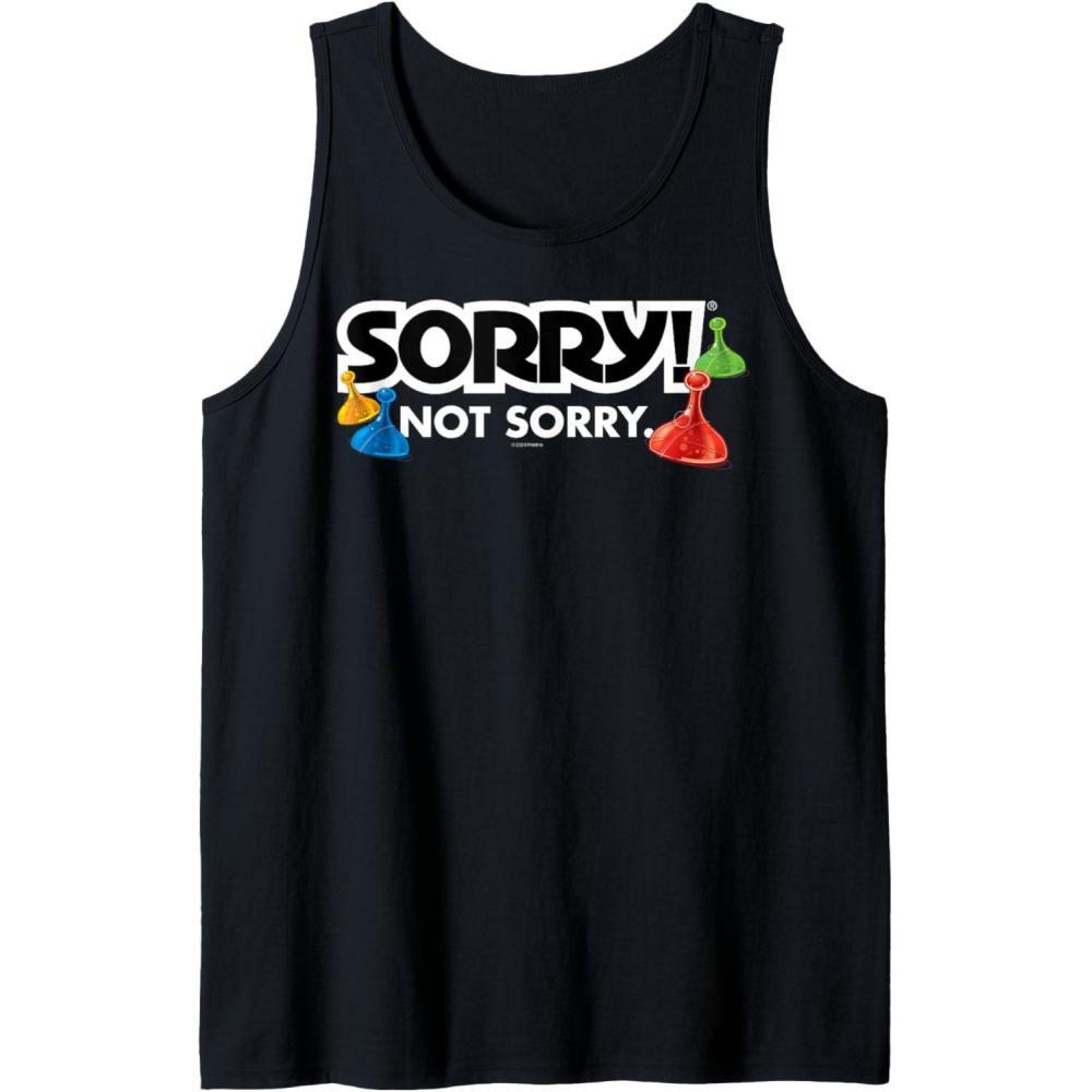 imageNot Sorry Logo Tank TopBlack