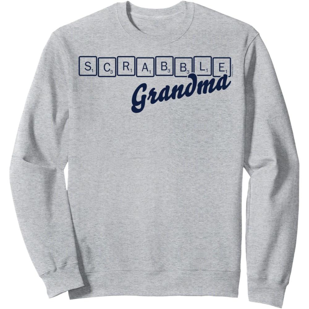 imageScrabble Grandma Tiles SweatshirtHeather Grey