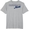 Scrabble Mother’s Day Mom Tiles Logo T-Shirt(Heather Grey)