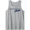 Scrabble Mother’s Day Mom Tiles Logo Tank Top(Heather Grey)