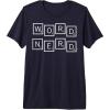 Scrabble Word Nerd Tiles Premium Tri-blend T-Shirt(Navy Blue)