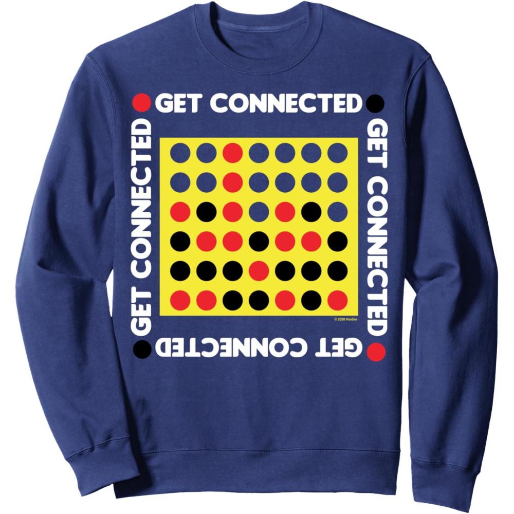 imageConnect Four Game Box Up SweatshirtNavy Blue