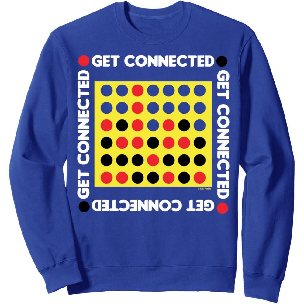 imageConnect Four Game Box Up SweatshirtRoyal Blue