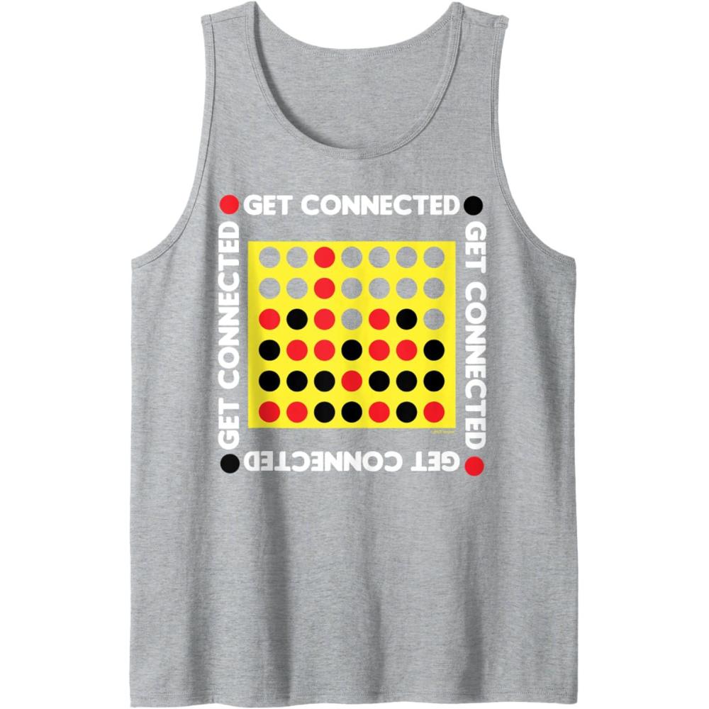 imageConnect Four Game Box Up Tank TopHeather Grey