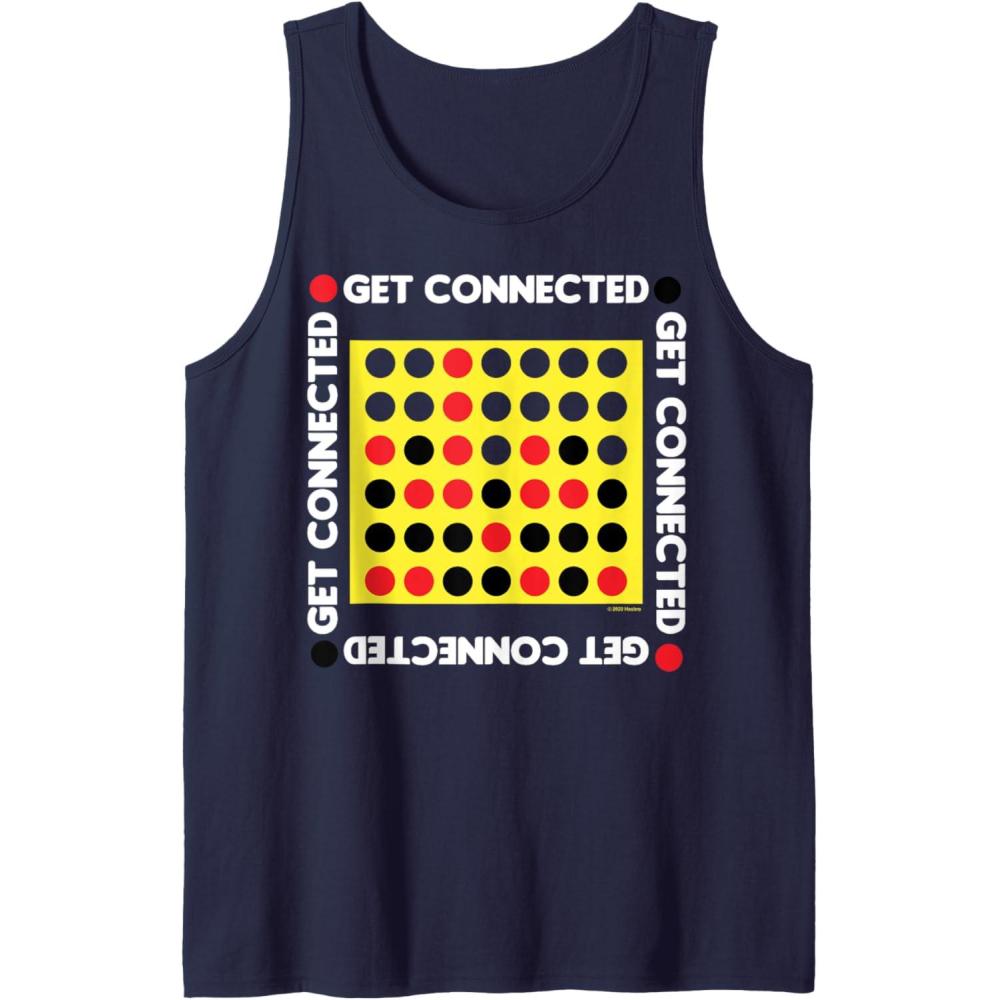 imageConnect Four Game Box Up Tank TopNavy Blue