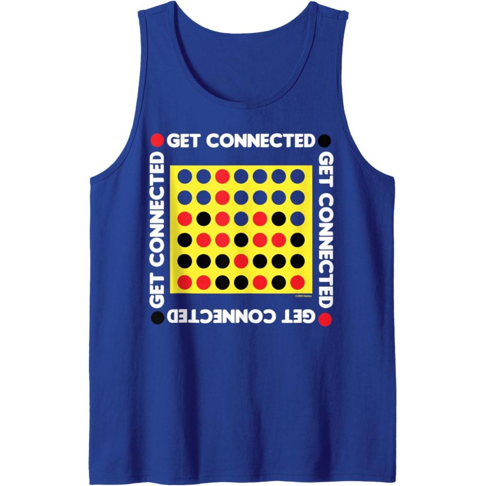 imageConnect Four Game Box Up Tank TopRoyal Blue