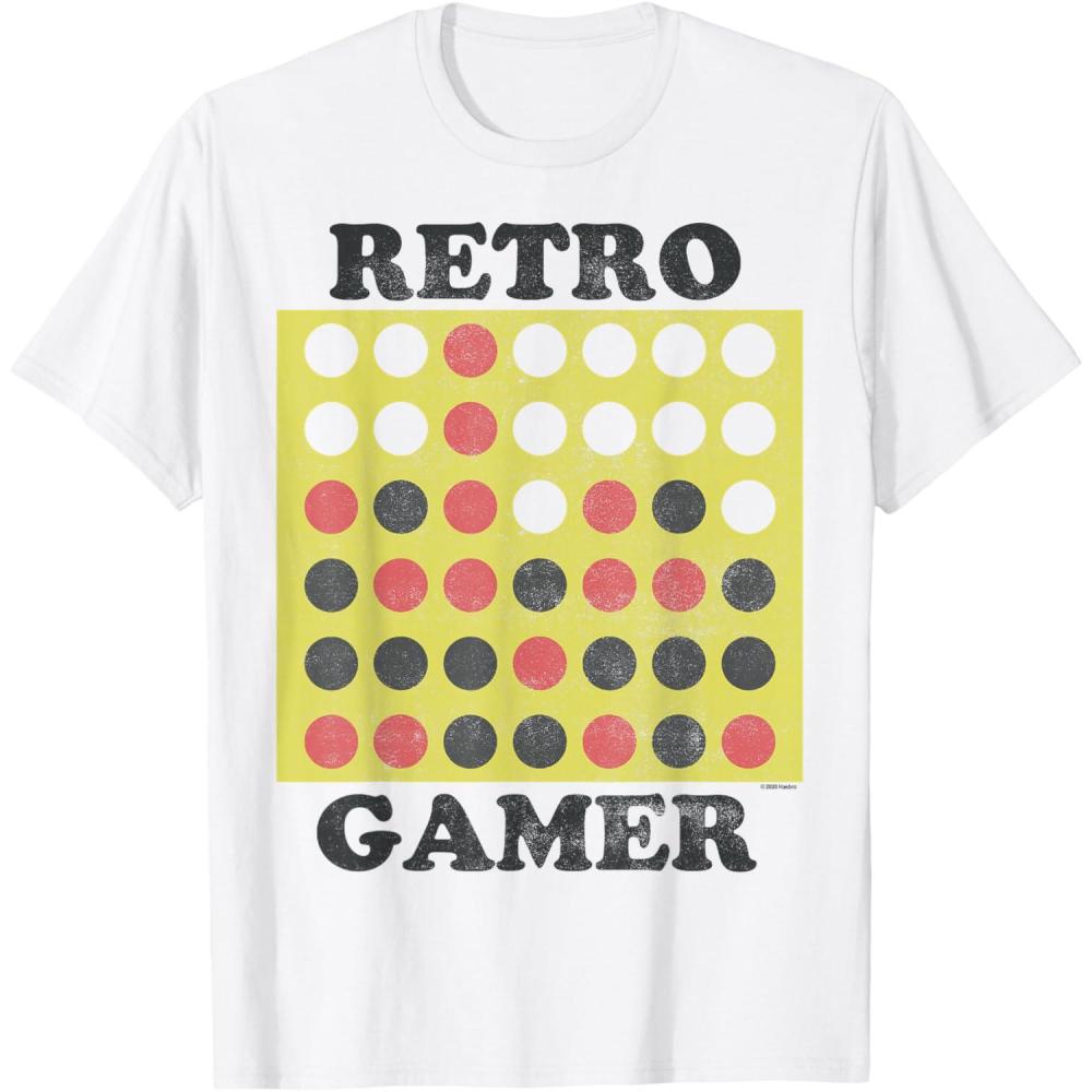 imageConnect Four Retro Gamer Board TShirtWhite