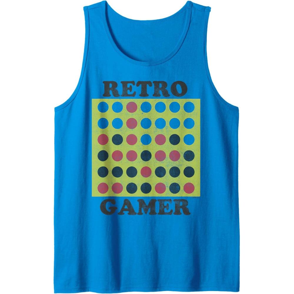 imageConnect Four Retro Gamer Board Tank TopSapphire Blue