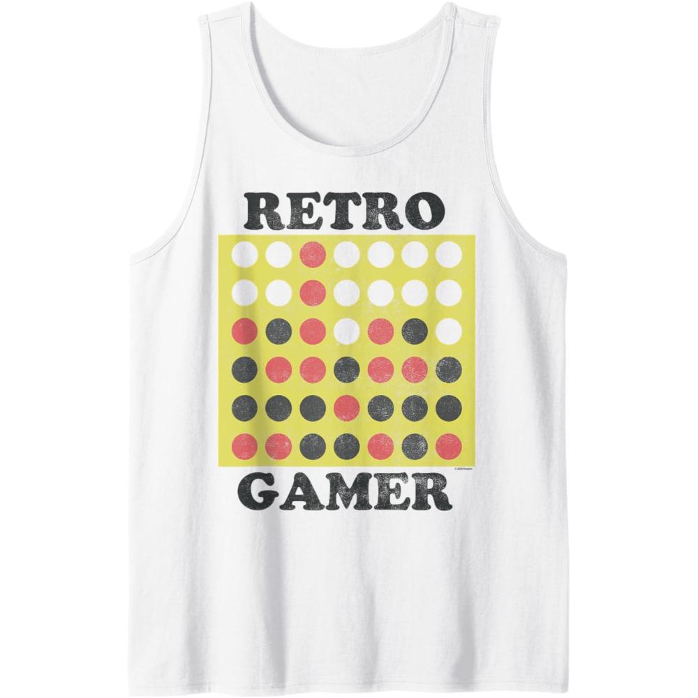 imageConnect Four Retro Gamer Board Tank TopWhite