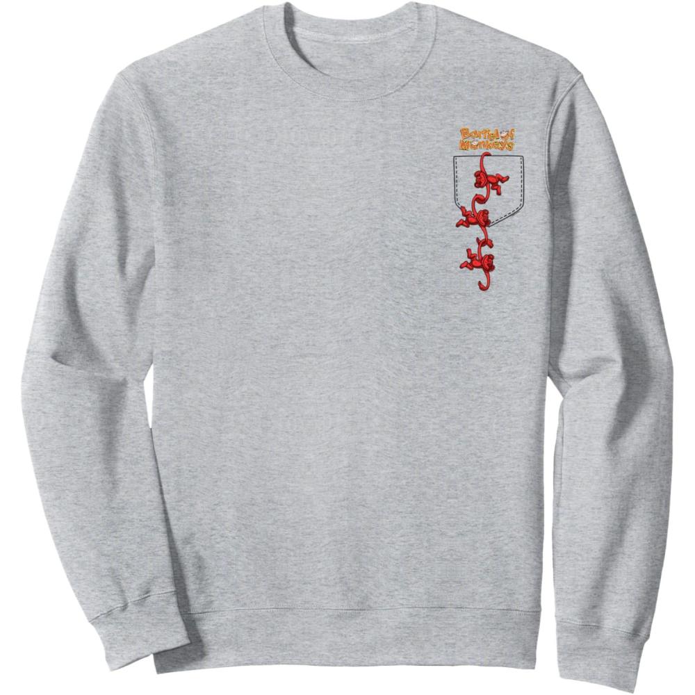imageFaux Pocket SweatshirtHeather Grey