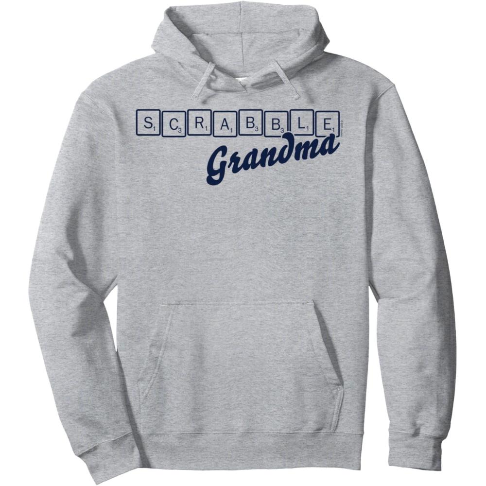 imageScrabble Grandma Tiles Pullover HoodieHeather Grey