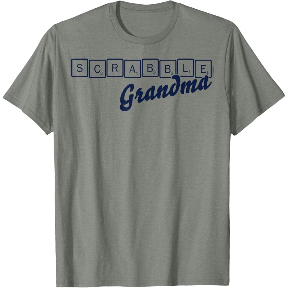 imageScrabble Grandma Tiles TShirtOlive Heather