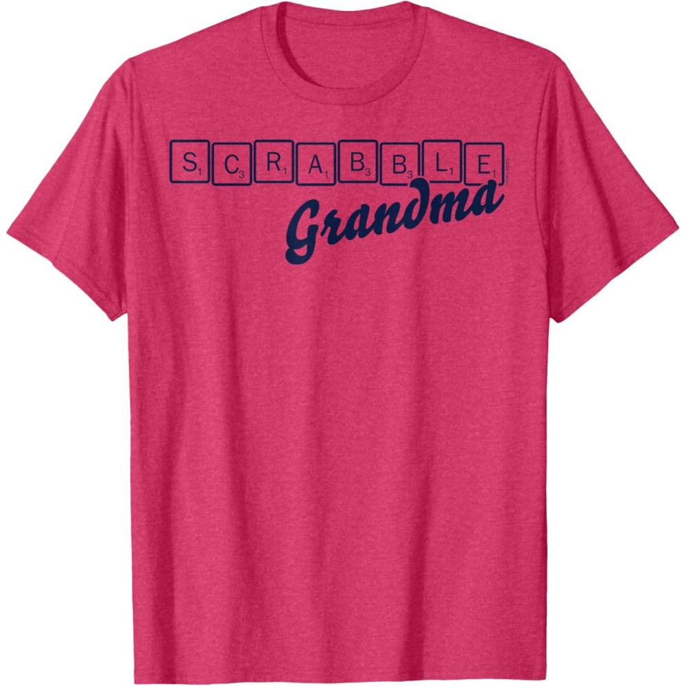 imageScrabble Grandma Tiles TShirtRed Heather