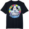Candy Land Stay Sweet Princess Frostine Game Wheel Logo T-Shirt(Black)