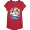 Candy Land Stay Sweet Princess Frostine Game Wheel Logo T-Shirt(Red Heather)