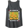 Connect Four Game Box Up Tank Top(Dark Heather Grey)