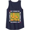 Connect Four Game Box Up Tank Top(Navy Blue)