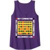 Connect Four Game Box Up Tank Top(Purple)