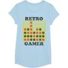 Connect Four Retro Gamer Board T-Shirt(Baby Blue)