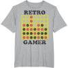 Connect Four Retro Gamer Board T-Shirt(Heather Grey)