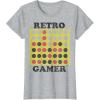 Connect Four Retro Gamer Board T-Shirt(Heather Grey)