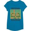 Connect Four Retro Gamer Board T-Shirt(Sapphire Blue)
