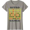 Connect Four Retro Gamer Board T-Shirt(Slate Grey)