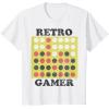 Connect Four Retro Gamer Board T-Shirt(White)