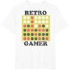 Connect Four Retro Gamer Board T-Shirt(White)