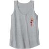 Faux Pocket Tank Top(Heather Grey)