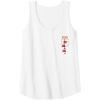 Faux Pocket Tank Top(White)